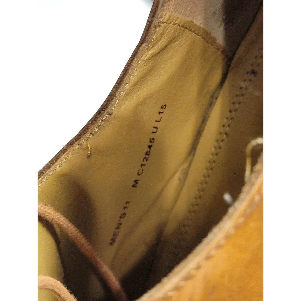 Men's Size 11 Cole Haan‎ Lace Up Dress Shoes. Light Brown.